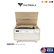 เครื่องเล่นแผ่นเสียง Victrola Century 6 in 1 Natural เครื่องเล่นแผ่นเสียง ซีดี เทป บลูทูธ อิน - เอ้า