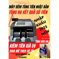 Máy đếm tiền hoshico 4700C máy đêm tổng tiền mini phát hiện tiền giả UV japan 2023
