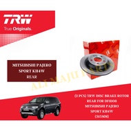 (2 pcs) TRW Disc Brake Rotor Rear for DF8108 Mitsubishi Pajero Sport KH4W (315mm)