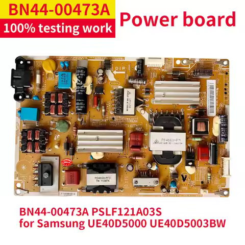 Original Power Board BN44-00473B BN44-00473A PSLF121A03S PD46G0-BDY for Samsung TV UA40D5000PR 40D50