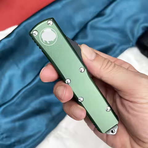 UT85 MICRO ULTRA OTF Knife TECH Knife D2 sharp Blade T6 Aluminium EDC Outdoor Self Defense Tactical 