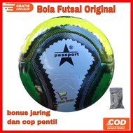 Futsal Ball Original Passport Hattrick Bonus Cop Nipple And Ball Net