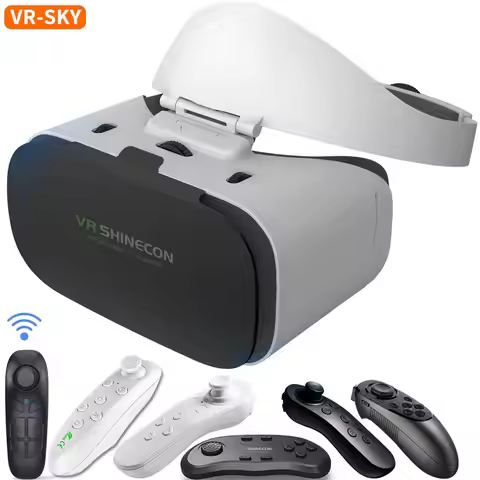 Virtual Reality 3D VR Glasses Shinecon G19 VR Glasses Google Cardboard Headset Virtual Glasses for i