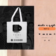 NCT U - Make A Wish Spotify Totebag
