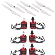 มอเตอร์ไร้แปรงถ่าน920KV 6ชิ้น/ล็อตและใบพัดคาร์บอน9450คุณภาพสูงสำหรับ DJI F550 S 500 X525ควอดคอปเตอร์
