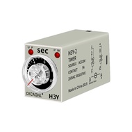 Time Relay 8 Pins 14 Pins Digital Display Small H3Y-2 Power-on Delay H3Y-4 Silver Dot Electronic Typ