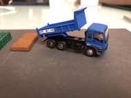 Tomytec 1/150  情景 N比例 Isuzu 泥頭車模型