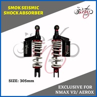 ☍ ∲ ➽ SRTW SMOK Seismic Shock Absorber 305MM NMAX V2/ AEROX V1 V2