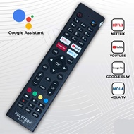 Voice / non Voice Remot Remote Android TV POLYTRON Smart 81J112 81J194 81J273 81J960