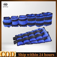 AFAU*Pair Ankle Sand Weight Wrist Arm Leg (0.5kg / 6kg) / Pasangan Berat Pasir (0.5kg / 6kg) Weight 