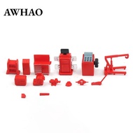[AWHAO] 1:64 Scale Garage Tools, Toy for Repairing A Car, Automotive Mechanic's Toolbox for Workshop