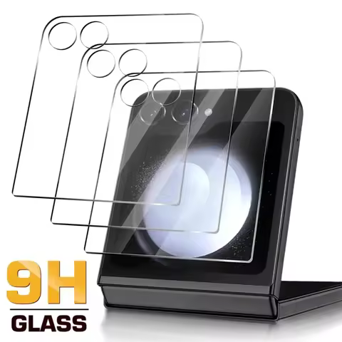 Full Back Screen Protector For Samsung Galaxy Z Flip 5 6 7 5G HD Clear Tempered Glass For Samsung Z 