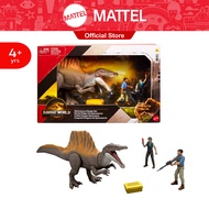 Jurassic World Rebirth Storypack Spinosaurus 2 Human Figures & Accessories จูราสิคเวิล์ด ไดโนเสาร์ ส