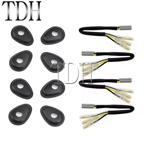 Turn Signal Wiring Indicator Connectors Plug Adapters Spacers For YAMAHA Tracer FJ-09 YZF-R1 YZF-R3 