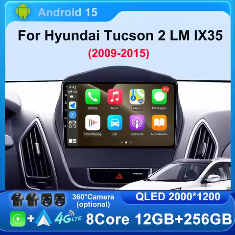 Wireless CarPlay for Hyundai Tucson 2 LM IX35 2009-2015 GPS Navi Multimedi Player Video Audio Car Ra