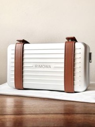 Rimowa✅Brand New Full set hkluxehk🎁 Personal Aluminium Crossbody Shoulder Bag - Silver