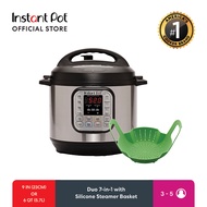 Instant Pot Duo 7-in-1 with Steamer Basket, Multi-Use Smart Pressure Cooker, 6 Quarts (5.7 Liters)