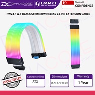 Lian Li  PW24-1W-T Strimer Wireless 24-pin ATX Motherboard ARGB Extension Cable