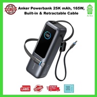 Anker (A1695H11) Powerbank (25K, 165W, Built-in And Retractable Cables) High-power Multi-device Char