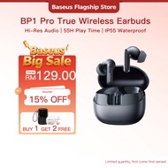 【NEW LAUNCH】Baseus BP1 Pro ANC Wireless Earphone -50dB Noise Reducton Hi-Res Bluetooth 6.0 IPX55 Wat