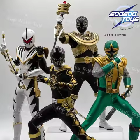 New Stock Soosootoys SST-063 GREEN SHURIKEN WARRION THE SON OF TRIOFORIA ABA ASSASSIN BLACK ABA WARR