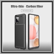 Samsung Galaxy A12 / M12 Case Auto Focus Carbon Original Casing Cover