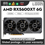 [LUOM] Jieshuo Radeon Rx5600xt Grafische Kaart Gddr6 6Gb 192bit Gaming Computer Gpu Rx 5600xt 6Gb Gd