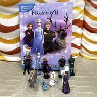 9新 英國🇬🇧帶回 冰雪奇缘 Disney Frozen II My Busy Book 2  附10個立體公仔+故事場景+故事 互動繪本 童書
