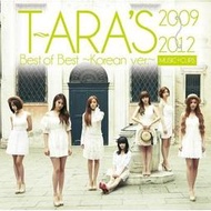 T-ARA  Best of Best 2009-2012 KOREAN ver. 精選輯CD+DVD MV 日本製原版雙片裝收藏版