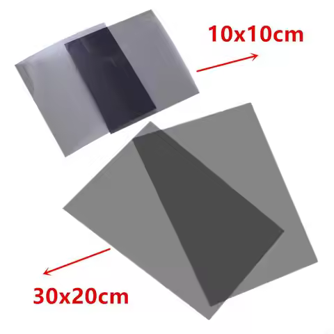 0/90Degree 0.25mm Linear Polarized Film, Adhesive Linear Polarizer Filters Polarization Film Sheets
