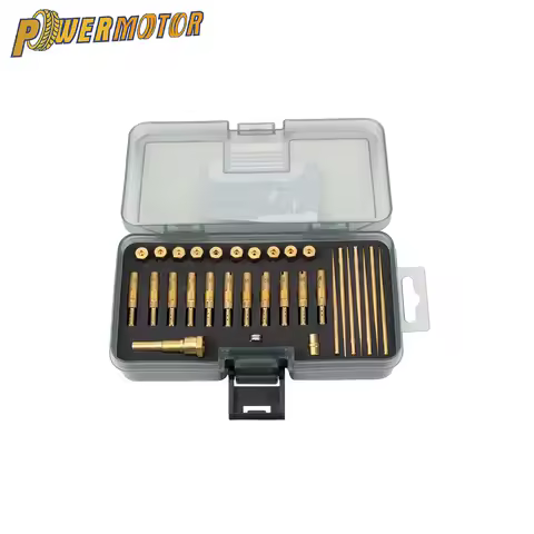 For Keihin PE 26-28 PWK 21-34 Carburetor Presisi Repair Kit with Slide Needle Pilot Main Jet Niddle 