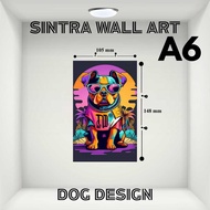 WALL ART | DOG | WALL DESIGN | ANIME