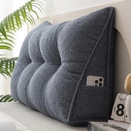 Head cushion bed backrest pillow bedroom soft bag integrated single pillow removable and washable no