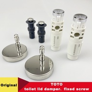 toto toilet seat cover slow-closing damper toilet lid stainless steel fixed screw CW682/166B/762B SW