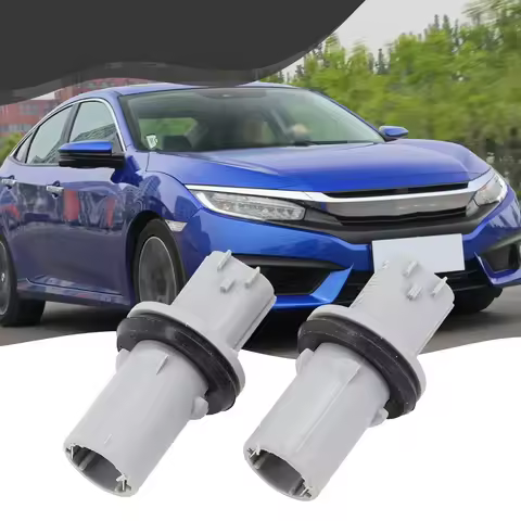 Headlight Parking Light Bulb Socket Set For Acura RL RLX TSX For Honda For Civic OEM Part Number 333