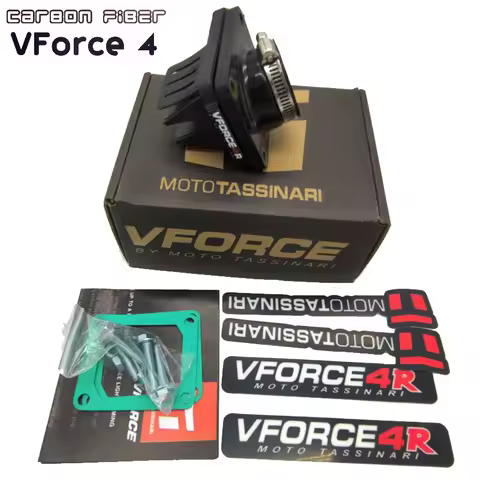 Motorcycle Carbon Fiber VForce 4 Reed Valve With Intake Manifold For YAMAHA YZ 85 YZ 80 1993-2020 RX