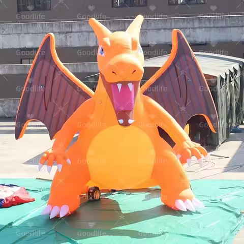 Pokemon Charizard Giant Inflatable Outdoor Advertising Inflatable Model For Event Party Yard Decor f