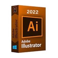 Adobe Illustrator 平面設計軟體- -1 year 1 user 原價 1 年$2196 優惠價$688 (正版 兑换碼官網 24位 )
