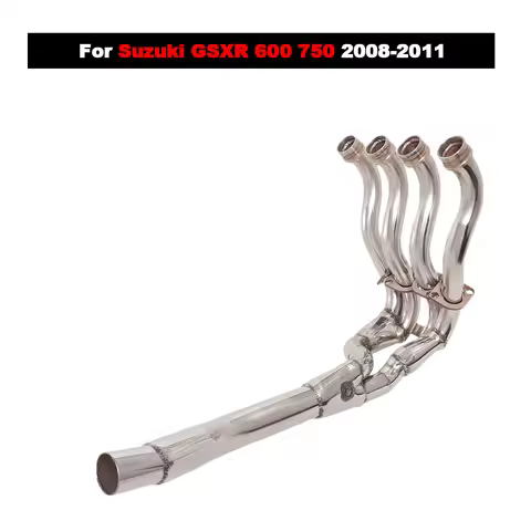 Motorcycle Exhaust System Stainless Steel Header Pipe Escape Moto Muffler With DB Killer For Suzuki 