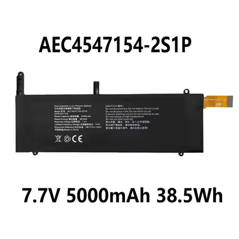 AEC4547154-2S1P 7.7V 5000mAh Battery For GPD Pocket UMPC X7-Z8750 Pocket 3 G1621-02 Pocket P3 Pocket
