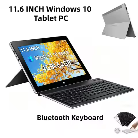 Hot Sales 11.6 INCH Windows 10 Tablet PC 4GB DDR3-RAM 64GB EMMC ROM Intel Atom X5-Z8300 64Bits Quad 