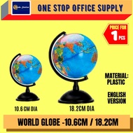 OKADA World Globe / Earth / Geography / World Map / Atlas / Rotating Globe / Peta Dunia