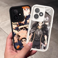 Case for Xiaomi POCO X5 F6 F5 Redmi 13 13X Turbo 3 5G Silicone Case H-42 Haikyuu