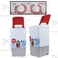 Eureka by Winland 7.8 Kg Eco Friendly Single Tub Washing Machine EWM-780S[Free shipping]