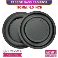 Passive Bass Radiator 6.5 inch 2 Pcs Bass Vibration Metal 160mm