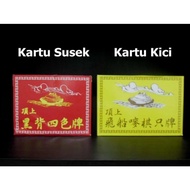 [1 TEAM = 10 BOXES] Kici Ferry Shark Card, Susek Ferry – Traditional Game Card