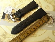 NOS 倉底 HUGO BOSS 28MM 真皮錶帶 連 20MM錶扣