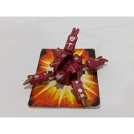Bakugan Spyderfencer Red Pyrus Maxus Dragonoid Trap