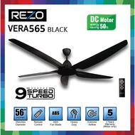 REZO Ceiling Fan with Remote controller  AX42 VERA565 / Kipas Siling REZO 6 SPEED TURBO