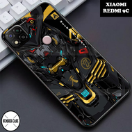 SUMBER CASE REDMI 9C 2D - Casing REDMI 9C 2D Terbaru SUMBER CASE [ ROBOT ] Silikon REDMI 9C - Case H